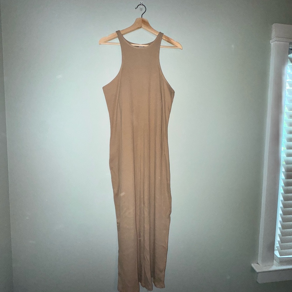 Old Navy High Neck Ribbed Maxi dress